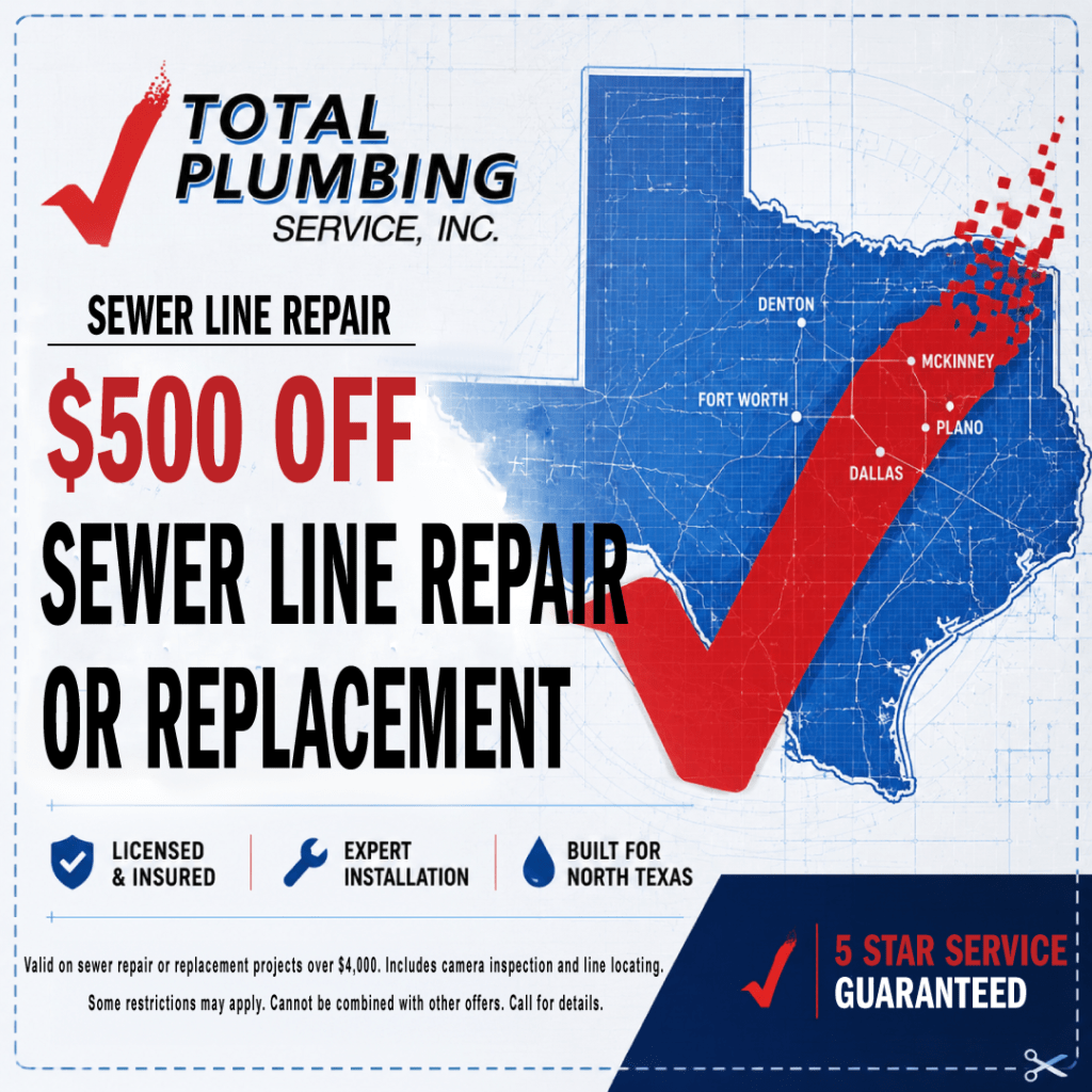 Sewer Line Coupon